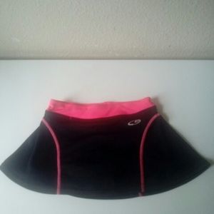 Pink and Black Skort